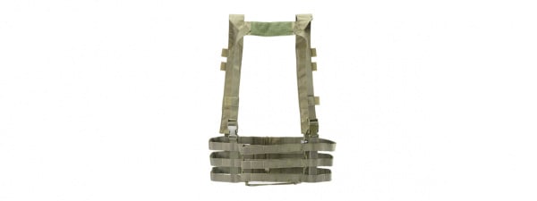 Lancer Tactical Low Profile Chest Rig (OD Green)