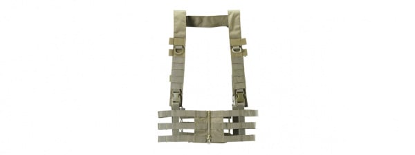 Lancer Tactical Low Profile Chest Rig (OD Green)