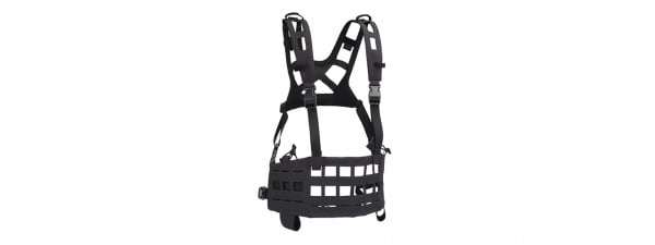 Lancer Tactical Lightweight SPC Tactical Chest Rig (Black)