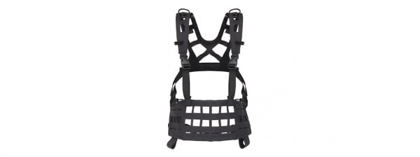 Lancer Tactical Lightweight SPC Tactical Chest Rig (Black)