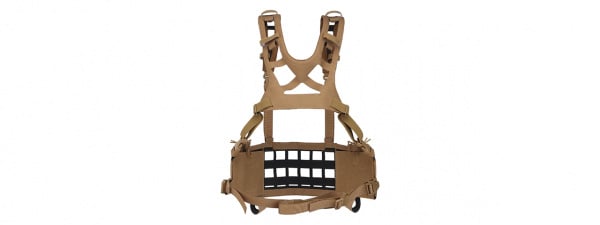 Lancer Tactical Lightweight SPC Tactical Chest Rig (Coyote Brown)