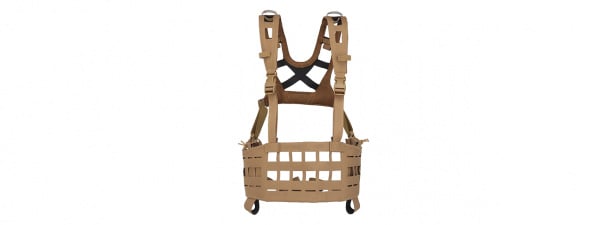 Lancer Tactical Lightweight SPC Tactical Chest Rig (Coyote Brown)