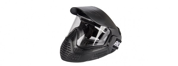 Lancer Tactical Full Face Airsoft Mask w/ Visor ( Black )