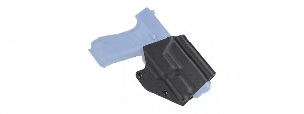 Tac 9 Industries Lightweight Kydex Tactical Holster for G-Series with XC1 Flashlights (Black)