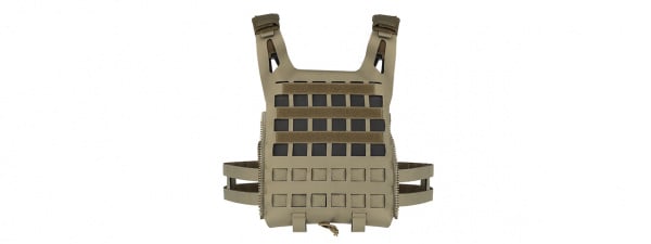 Lancer Tactical Lightweight SPC Laser Cut Tactical Vest (Ranger Green)