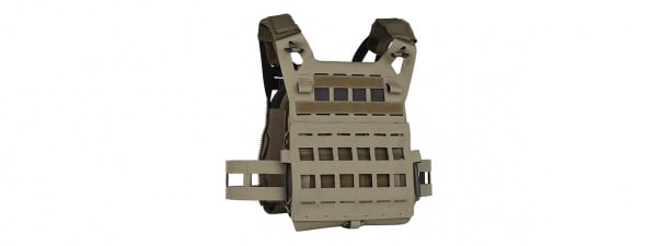 Lancer Tactical Lightweight SPC Laser Cut Tactical Vest (Ranger Green)