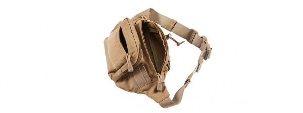 Lancer Tactical Sling Bag (Khaki)