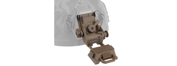 Wosport Tactical L4G24 Polymer Dummy Night Vision Mount (Tan)