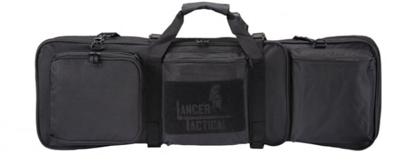 Lancer Tactical 1000D Nylon Polymer 32" Rifle Bag (Black)