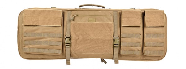 Lancer Tactical 1000D Nylon 3-Way Carry 35" Double Rifle Gun Bag ( Option )