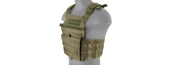 Lancer Tactical Assault Recon Plate Carrier ( OD Green )