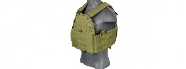 Lancer Tactical 69T4 1000D Nylon Plate Carrier ( OD Green )