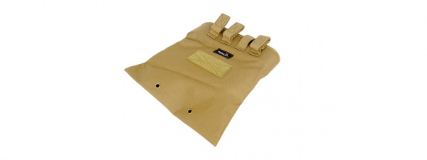 Lancer Tactical Nylon Foldable Dump Pouch (Tan)