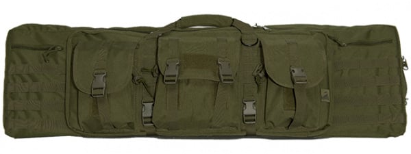 Lancer Tactical 42" Molle Double Gun Bag ( OD Green )