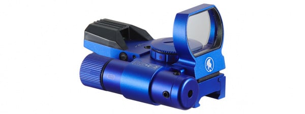 Lancer Tactical Red / Green Dot Reflex Sight and Laser (Blue)