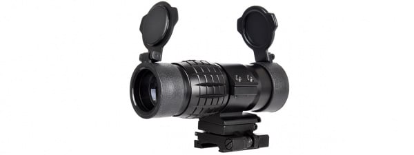 Lancer Tactical 1-3x Adjustable Magnifier w/ Rail Mount ( Black )