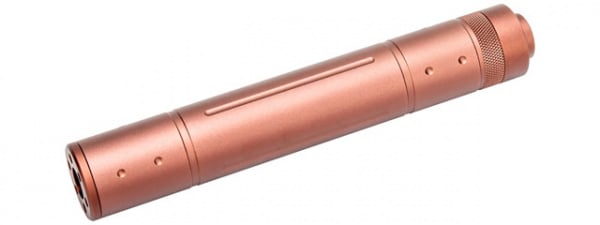 Lancer Tactical 7.6 Inch Mock Suppressor Barrel Extension ( Coyote Brown )