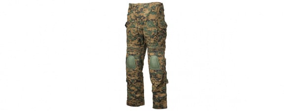 Lancer Tactical Gen 3 Combat Pants w/ Knee Pads ( Woodland Digital / Option )