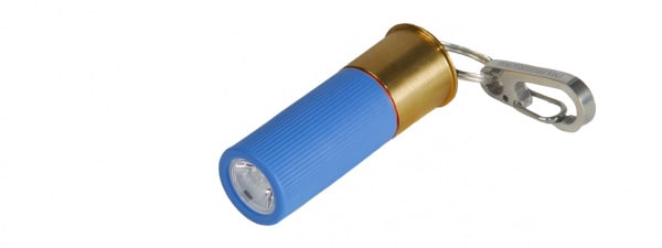 Lancer Tactical M870 Shell Type Flashlight 270 Lumens ( Blue / Blue LED )