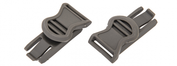 Lancer Tactical Goggle 19MM Swivel Clips ( Foliage )