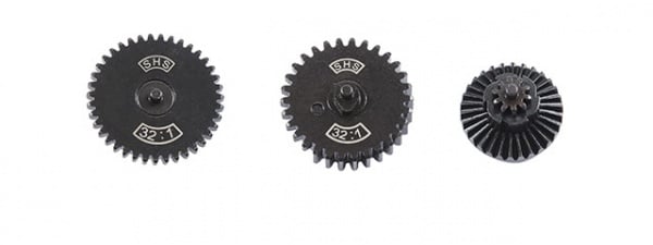 SHS 32:1 Steel Gear Set for Airsoft AEGs