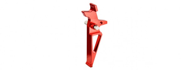 Lancer Tactical Flat Skeletonized AEG Trigger ( Red )