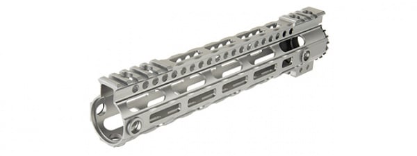 Lancer Tactical Lightweight Free Float 10.5" M-LOK Aluminum Handguard ( Gray )