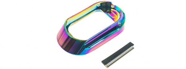 CowCow Aluminum High Heel Magwell for Tokyo Marui Hi-Capa GBB Pistols (Rainbow)