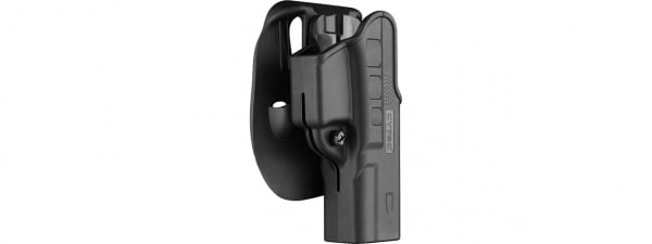 Cytac IWB F-Speeder Fast Draw Holster for Glock 17, 22, 31 Gen 1-4 ( Black )