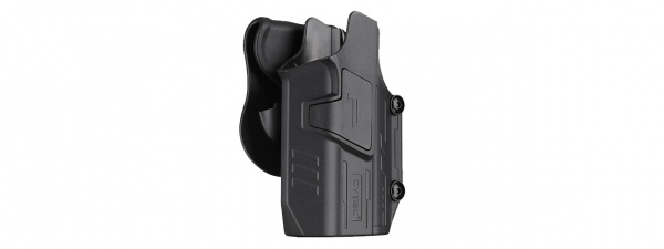 Cytac Mega-Fit Universal Polymer Light Holster (Black)