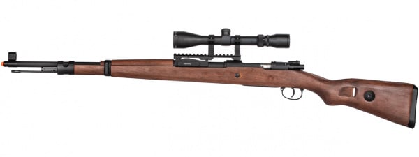 Double Bell WWII Kar 98k Bolt Action Spring Airsoft Rifle ( Faux Wood )