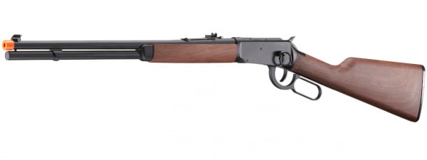 Double Bell M1894 CO2 Powered Lever Action Airsoft Rifle (Black / Imitation Wood)
