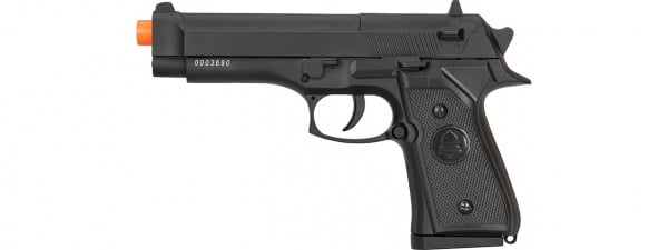 Double Bell M9 Metal Body Airsoft Spring Pistol ( Black )