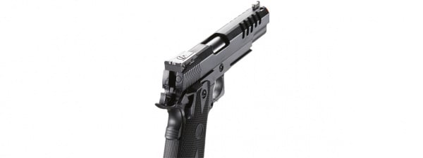 Double Bell Hi-Capa 5.1 Gas Blowback Airsoft Pistol (Black)