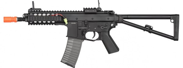 Double Bell M4 PDW Airsoft AEG Rifle Metal Body ( Black )