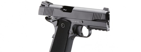 Double Bell M1911 CO2 Blowback Airsoft Pistol (Black)