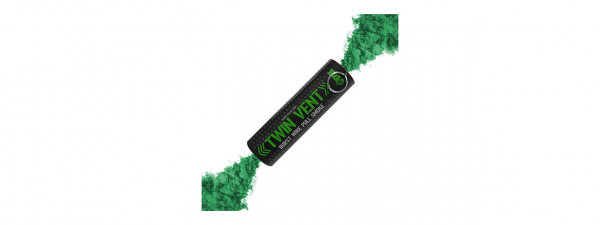 Enola Gaye Twin Vent Burst High Output Airsoft Wire Pull Smoke Grenade (Green)