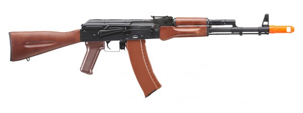 E&L Airsoft New Essential AK-74N Airsoft AEG Rifle w/ Real Wood  (Black)