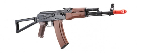 E&L Airsoft New Essential AKS-74N AEG Rifle w/ Wood Handguard (Black)