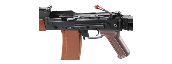 E&L Airsoft New Essential AKS-74N AEG Rifle w/ Wood Handguard (Black)