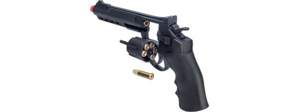 WellFire G296C 12.2" CO2 Swing Out Airsoft Revolver (Black)