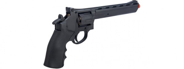 WellFire G296B 13.7" CO2 Swing Out Airsoft Revolver (Black)