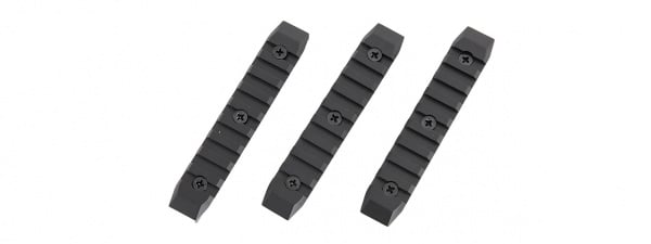 JG Golden Eagle Keymod 9-Slot Picatinny Rail Segments ( Black )