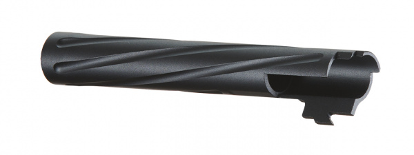 Golden Eagle Spiral Outer Barrel for 5.1 Hi Capas (Black)