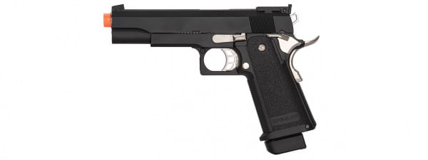 JG Golden Eagle IMF 3302 OPS-M.RP Hi-Capa GBB Airsoft Pistol ( Black )