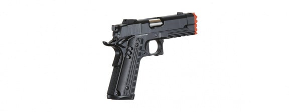 Golden Eagle 3316 GBB 1911 Airsoft Pistol w/ Muzzle Brake