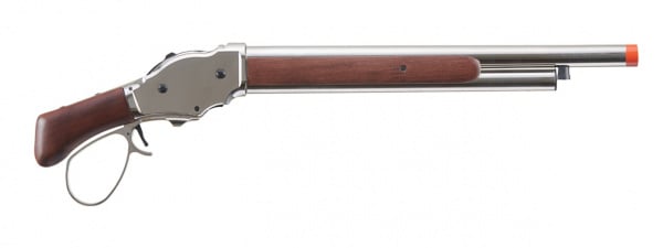 Golden Eagle 1887 Wide Lever Action Shotgun (Silver)