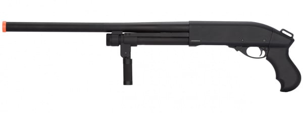  Airsoft Shotgun with Full Metal Barrel Single Shot Pump Action  300 FPS (Airsoft Gun) : Sports & Outdoors