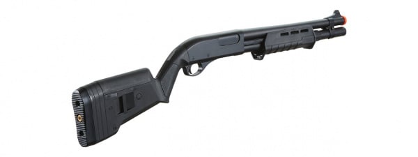 Golden Eagle M870 MP M-LOK Style 3/6-Shot Pump Action Gas Shotgun (Black)