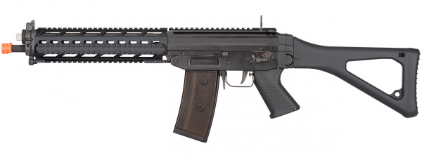 GHK Tactical SG551 Gas Blowback Airsoft Rifle ( Black )